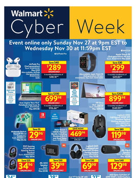 Walmart - Cyber Monday